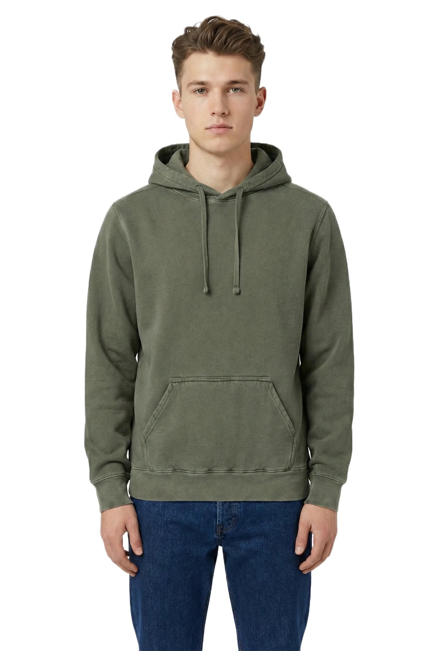Milltex 417 Adult Unisex Heavyweight Plain Hoodie