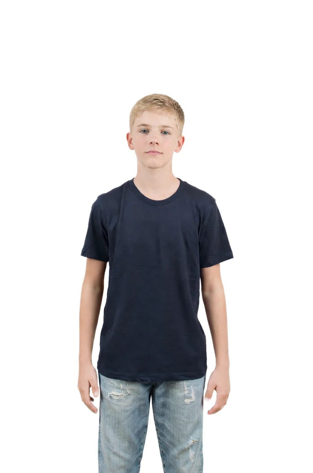 Milltex 500 Kids Unisex T-Shirt - Soft Lightweight Cotton Crew Neck Tee