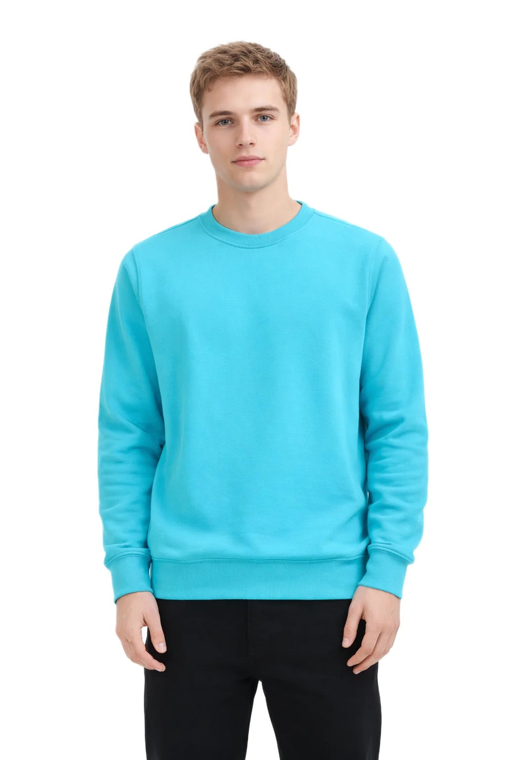 Milltex 303 Unisex Midweight Crewneck Fleece Sweatshirt
