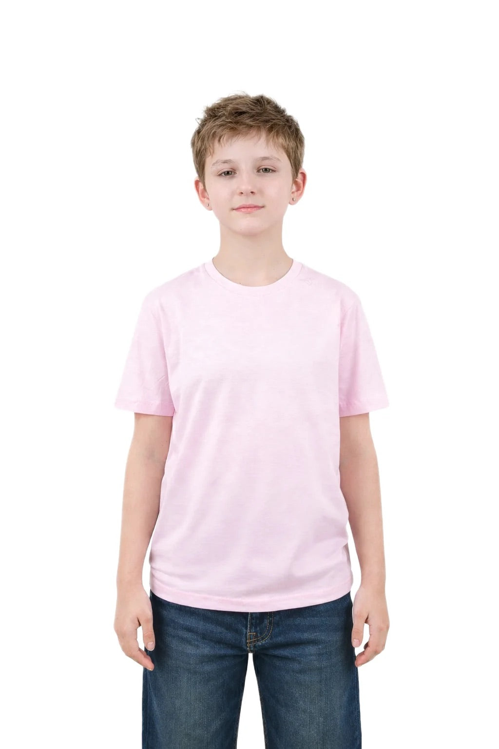 Milltex 500 Kids Unisex T-Shirt - Soft Lightweight Cotton Crew Neck Tee