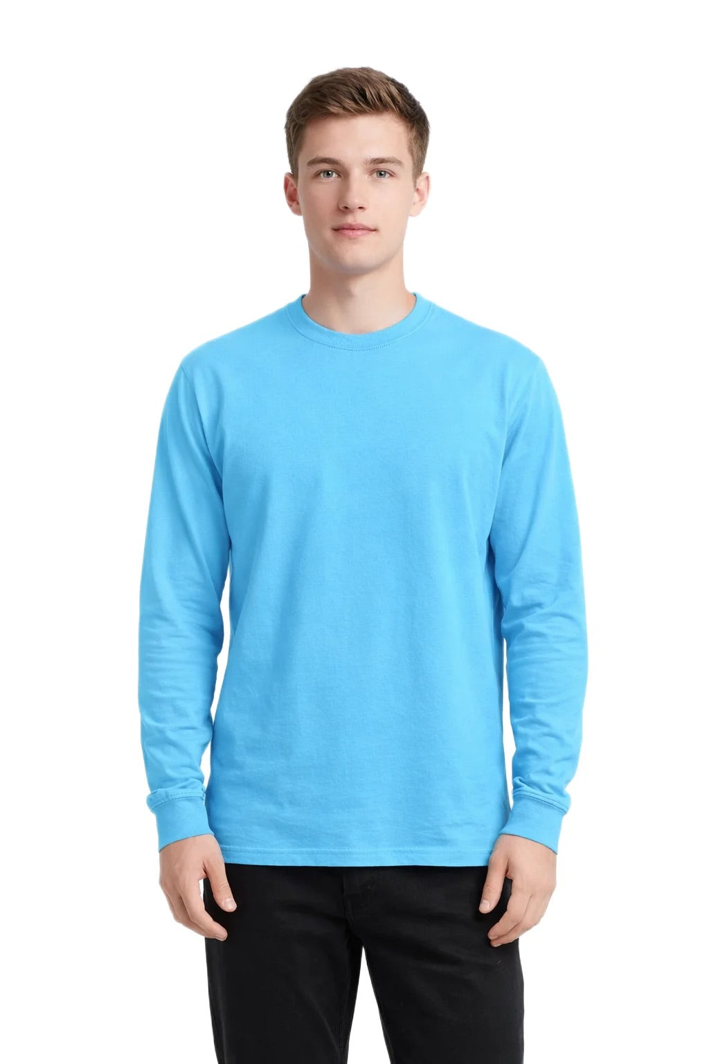 Milltex 401 Unisex Mid Weight Pigment Dyed Long Sleeve Tee