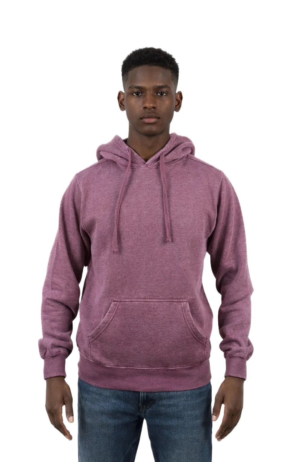 Milltex 617 — Adult Unisex Midweight Vintage Fleece Hoodie