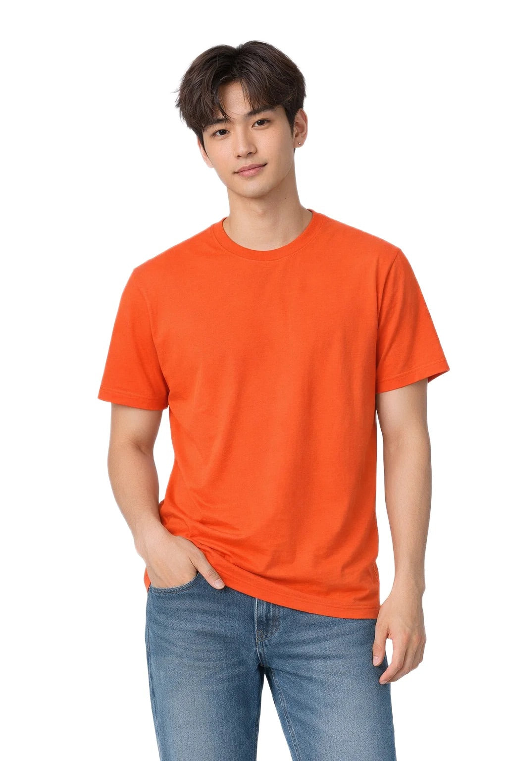 Milltex 300 Cotton T-Shirt for Men & Women | Lightweight Soft Crewneck Tee