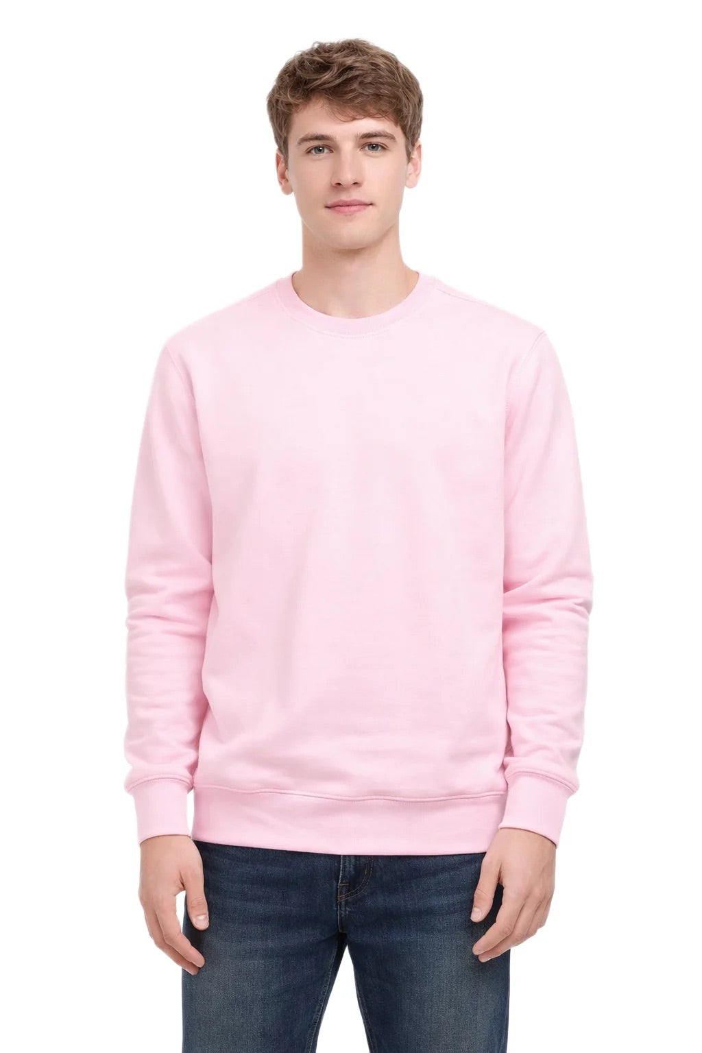 Milltex 303 Unisex Midweight Crewneck Fleece Sweatshirt