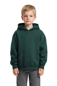 Milltex 517 Youth Unisex Hoodie | Midweight Cotton Blend Pullover Sweatshirt
