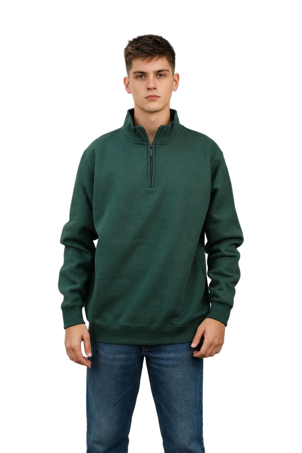 Milltex 935 Unisex Heavy Weight Quarter Zip Jacket