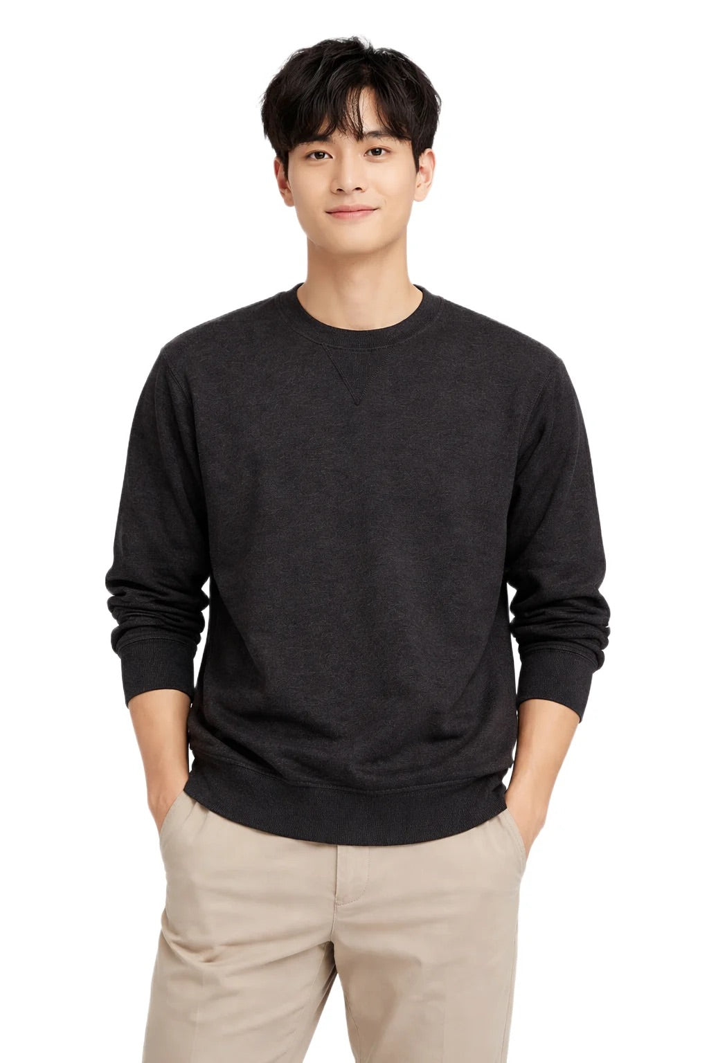Milltex 303 Unisex Midweight Crewneck Fleece Sweatshirt