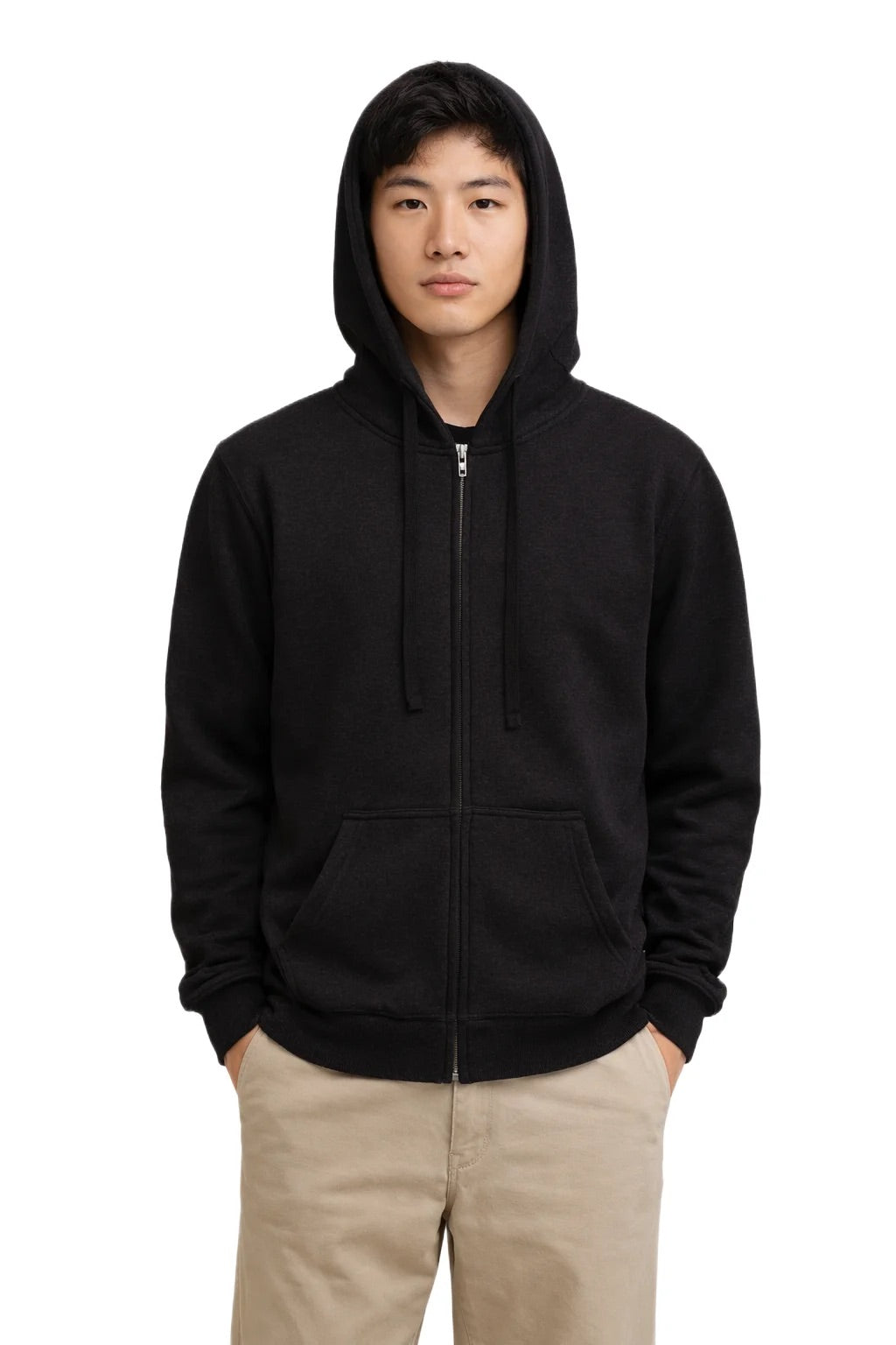Milltex 750 Adult Unisex Mid Weight Classic Zipper Hoodie