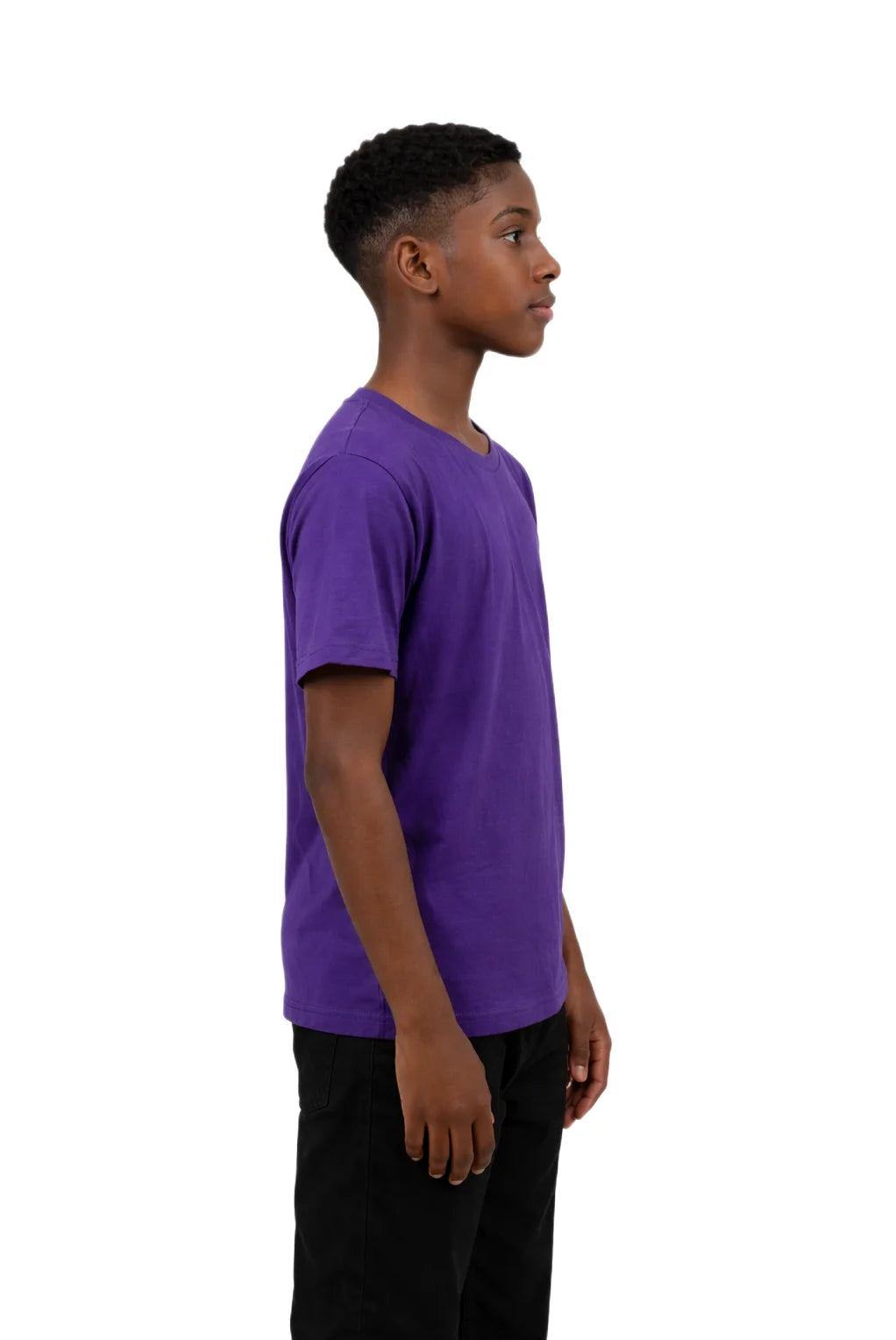 Milltex 500 Kids Unisex T-Shirt - Soft Lightweight Cotton Crew Neck Tee
