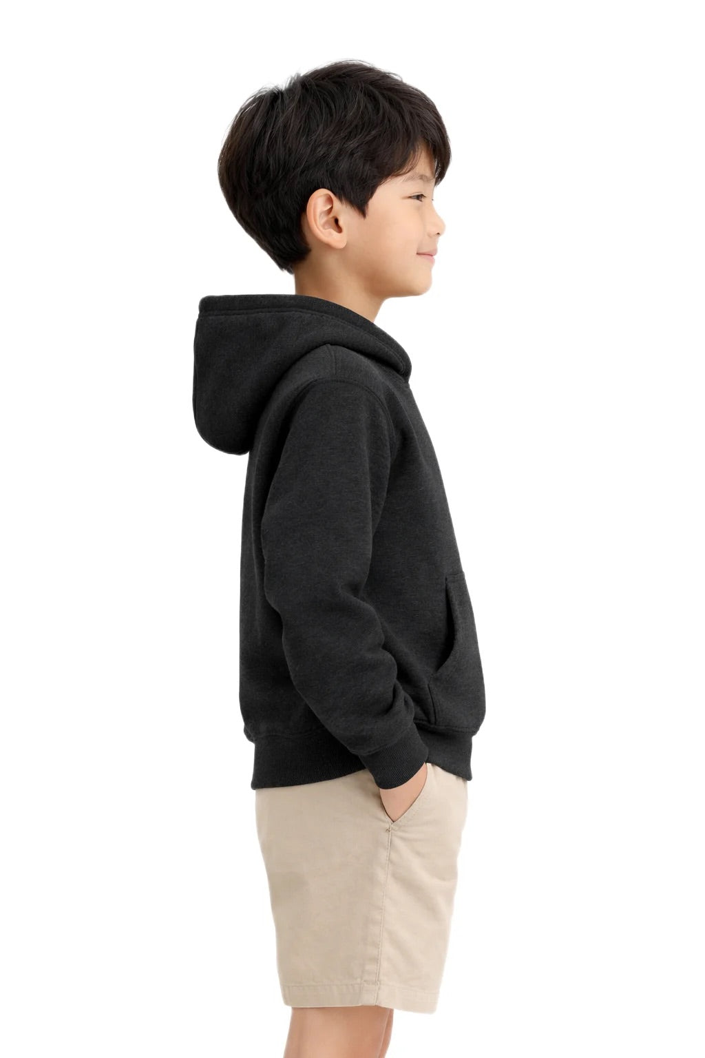 Milltex 517 Youth Unisex Hoodie | Midweight Cotton Blend Pullover Sweatshirt