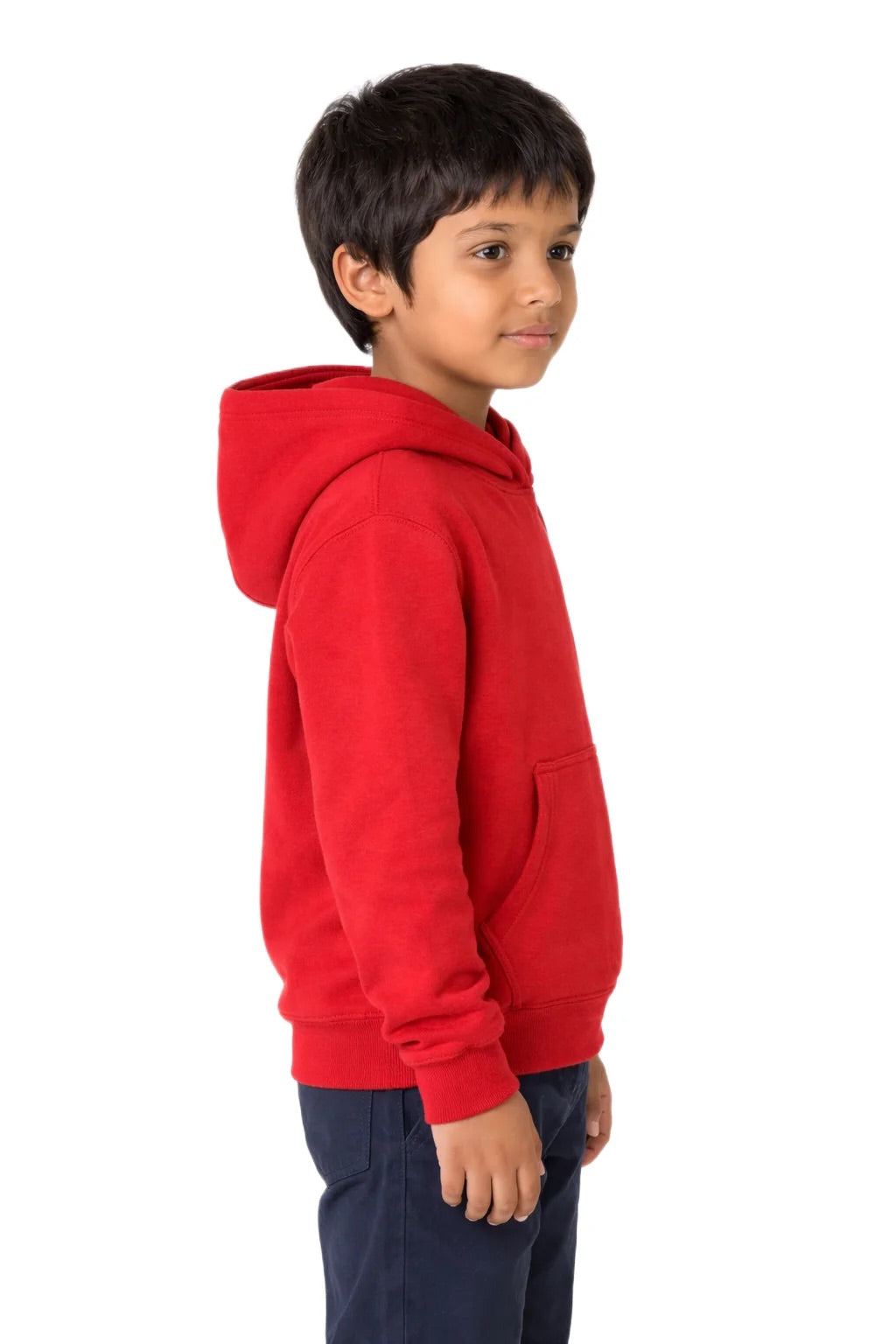 Milltex 517 Youth Unisex Hoodie | Midweight Cotton Blend Pullover Sweatshirt