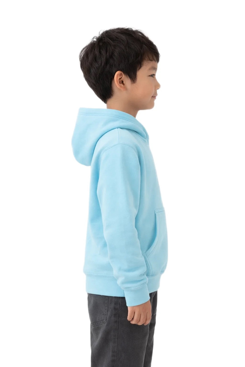 Milltex 517 Youth Unisex Hoodie | Midweight Cotton Blend Pullover Sweatshirt