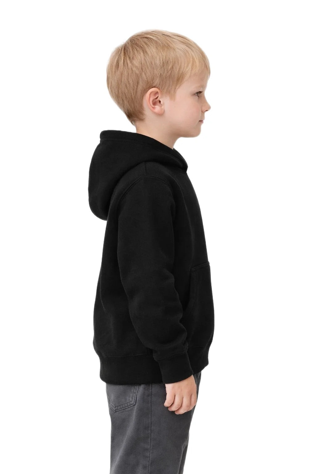 Milltex 517 Youth Unisex Hoodie | Midweight Cotton Blend Pullover Sweatshirt