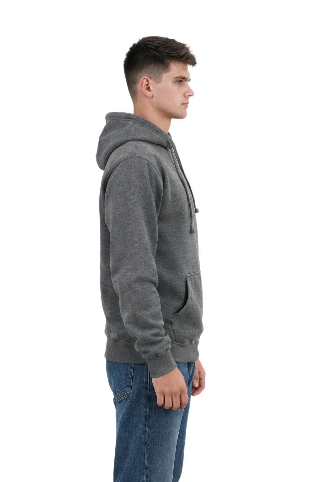 Milltex 617 — Adult Unisex Midweight Vintage Fleece Hoodie