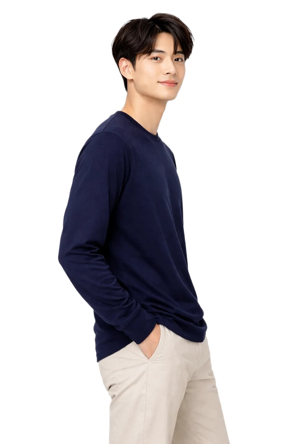 Milltex 901 Adult Unisex Light Weight Long Sleeve Deluxe Tee