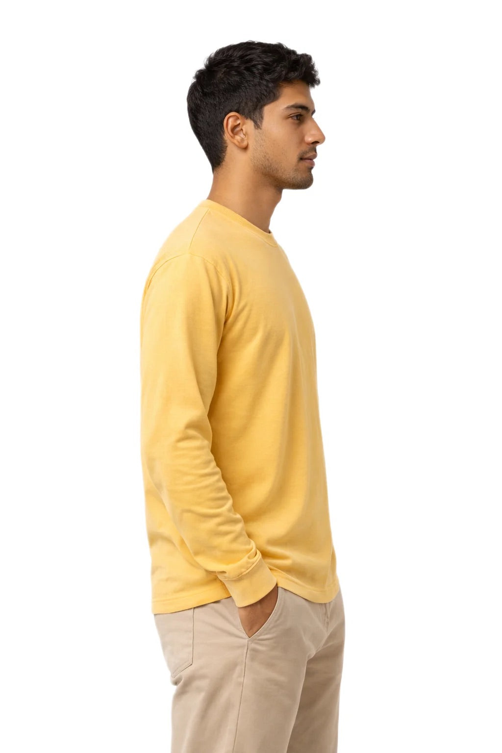 Milltex 401 Unisex Mid Weight Pigment Dyed Long Sleeve Tee