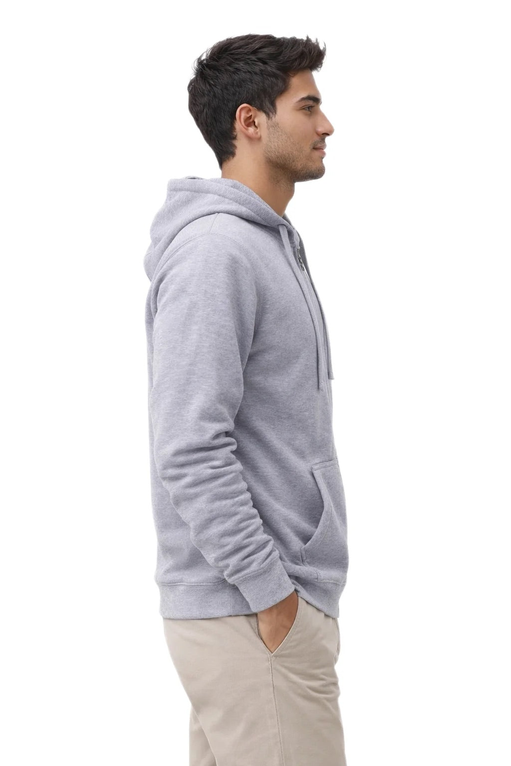 Milltex 750 Adult Unisex Mid Weight Classic Zipper Hoodie