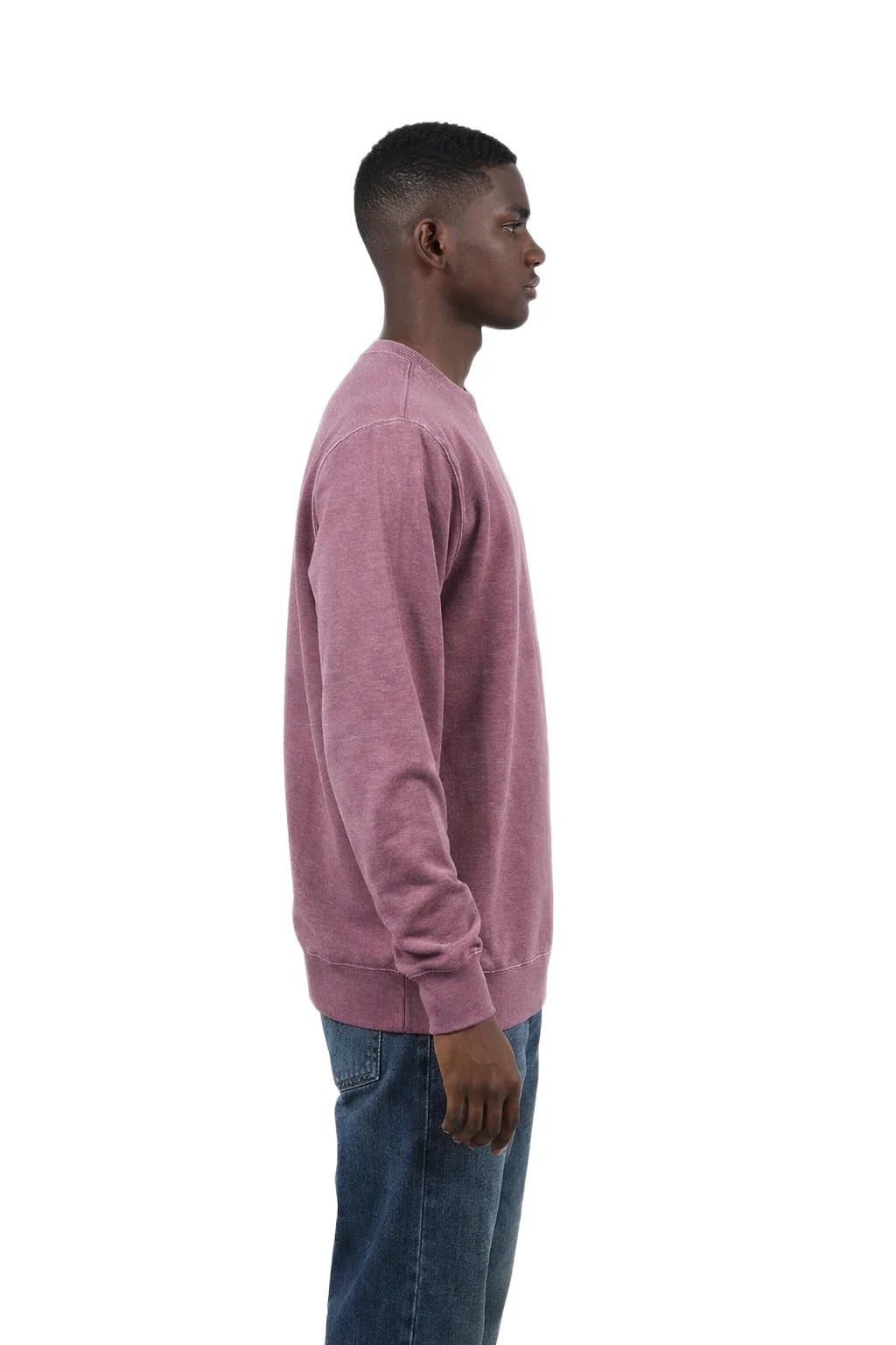 Milltex 603 Unisex Vintage Fleece Textured Crewneck Sweatshirt