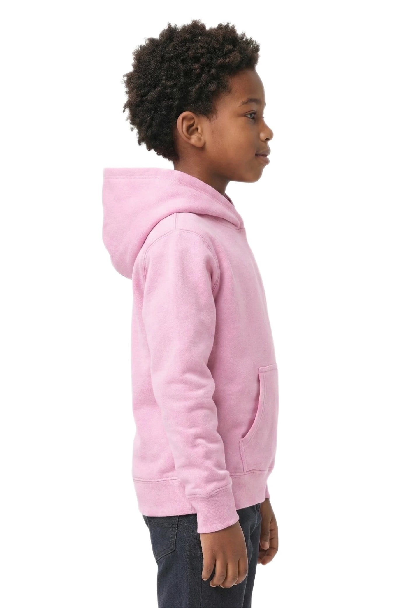 Milltex 517 Youth Unisex Hoodie | Midweight Cotton Blend Pullover Sweatshirt
