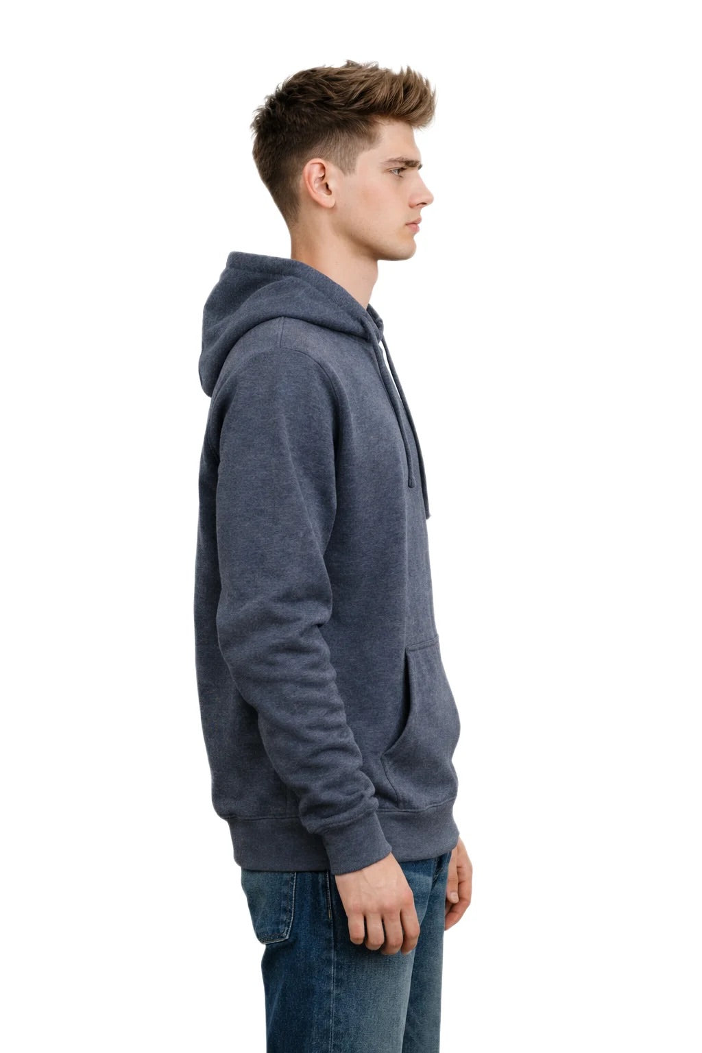 Milltex 617 — Adult Unisex Midweight Vintage Fleece Hoodie