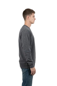 Milltex 603 Unisex Vintage Fleece Textured Crewneck Sweatshirt