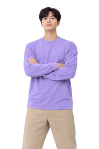 Milltex 401 Unisex Mid Weight Pigment Dyed Long Sleeve Tee