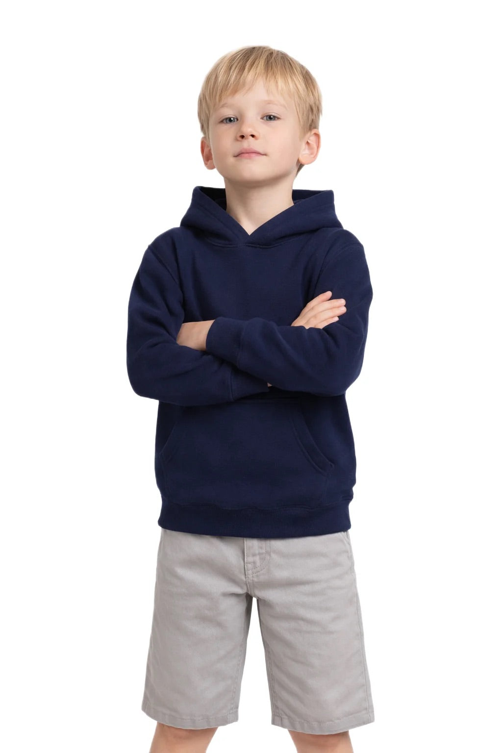 Milltex 517 Youth Unisex Hoodie | Midweight Cotton Blend Pullover Sweatshirt
