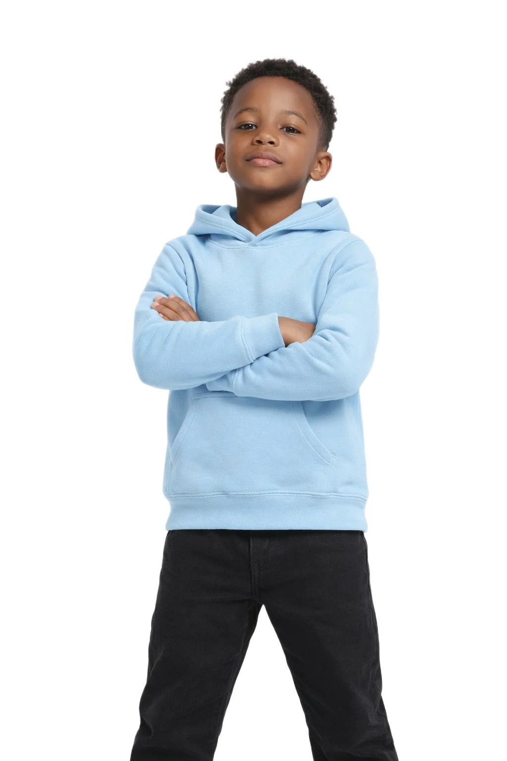 Milltex 517 Youth Unisex Hoodie | Midweight Cotton Blend Pullover Sweatshirt