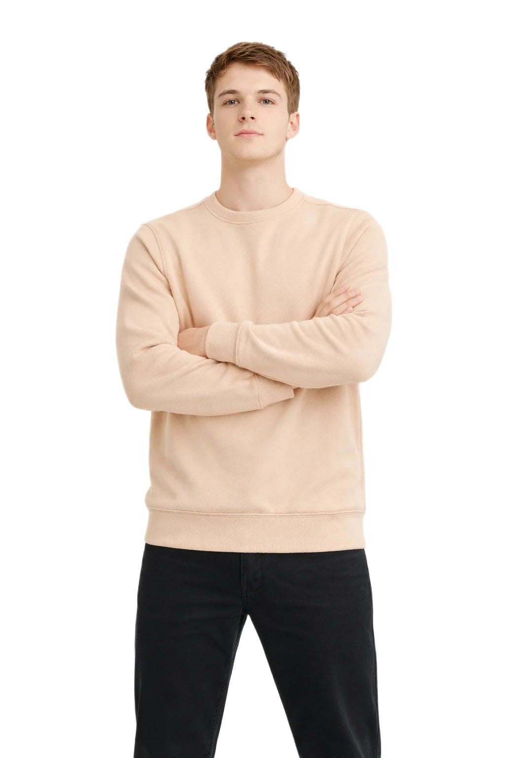 Milltex 303 Unisex Midweight Crewneck Fleece Sweatshirt