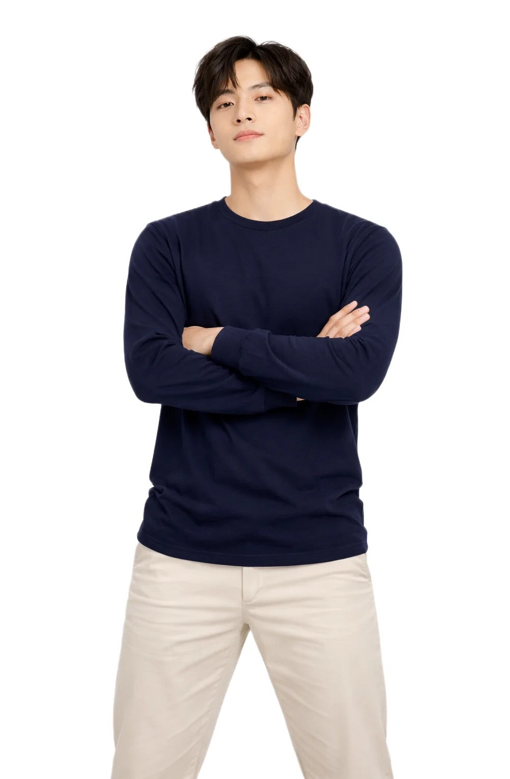 Milltex 901 Adult Unisex Light Weight Long Sleeve Deluxe Tee