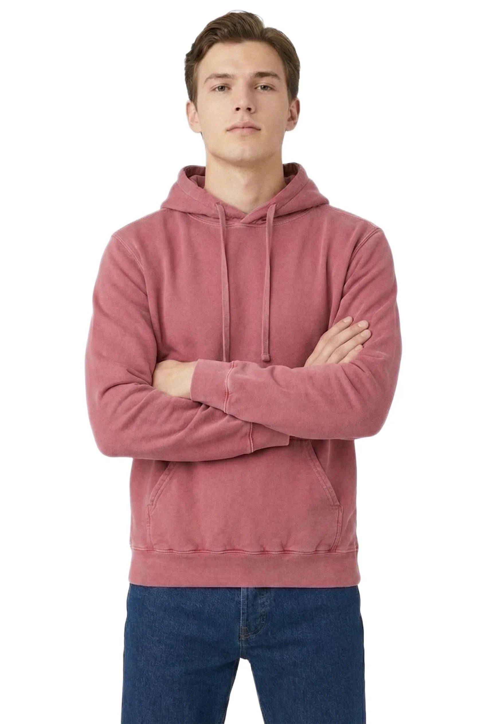 Milltex 417 Adult Unisex Heavyweight Plain Hoodie