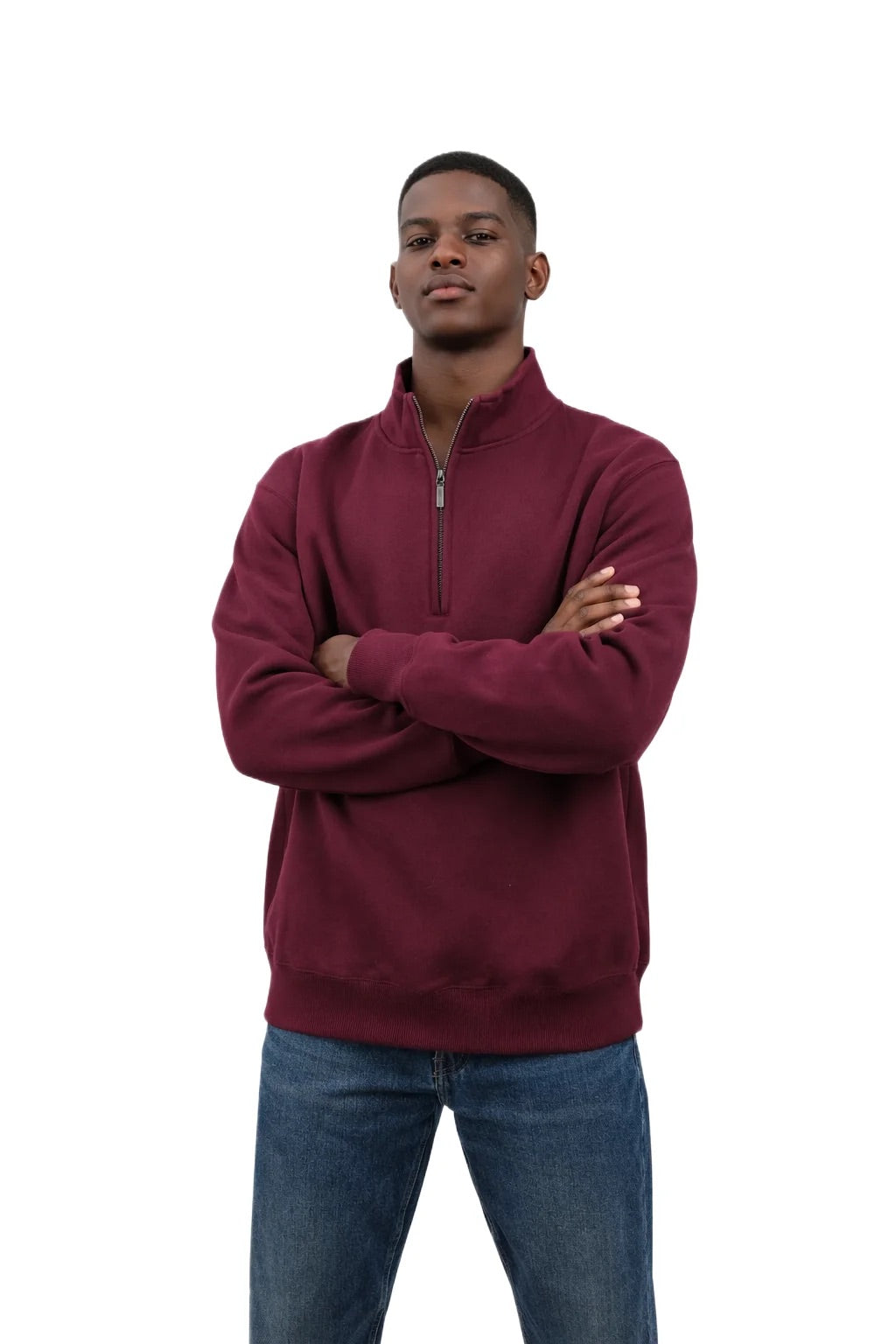Milltex 935 Unisex Heavy Weight Quarter Zip Jacket