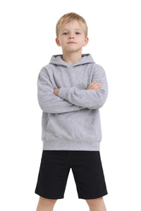 Milltex 517 Youth Unisex Hoodie | Midweight Cotton Blend Pullover Sweatshirt