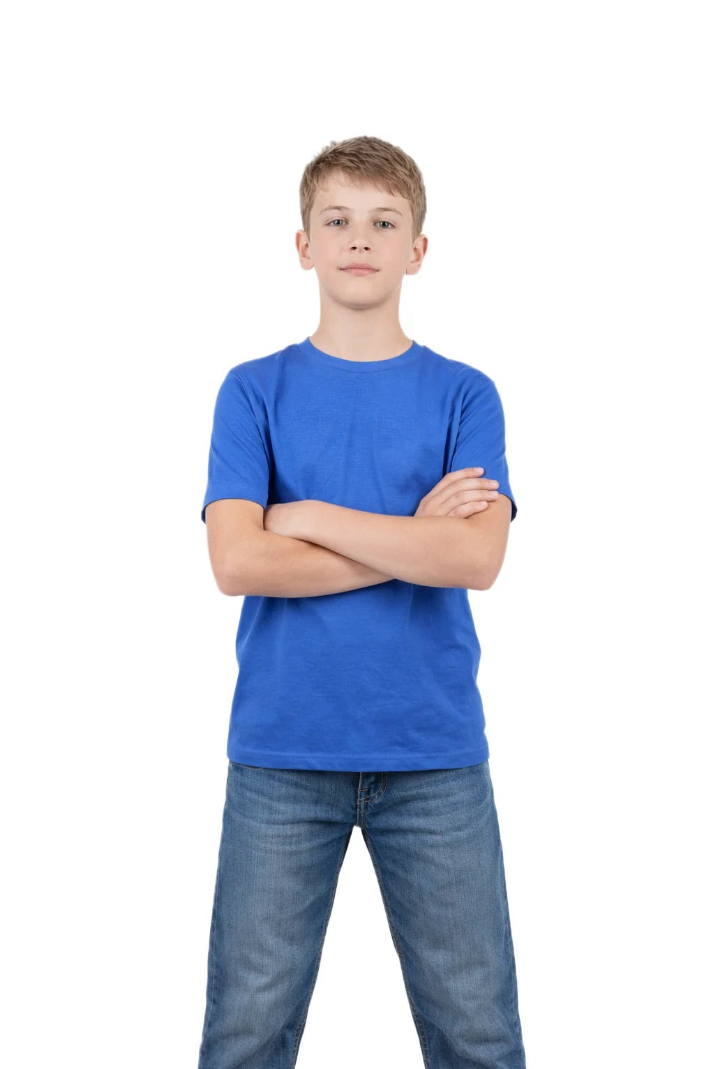 Milltex 500 Kids Unisex T-Shirt - Soft Lightweight Cotton Crew Neck Tee