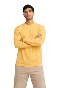 Milltex 401 Unisex Mid Weight Pigment Dyed Long Sleeve Tee