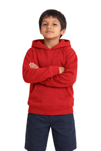 Milltex 517 Youth Unisex Hoodie | Midweight Cotton Blend Pullover Sweatshirt