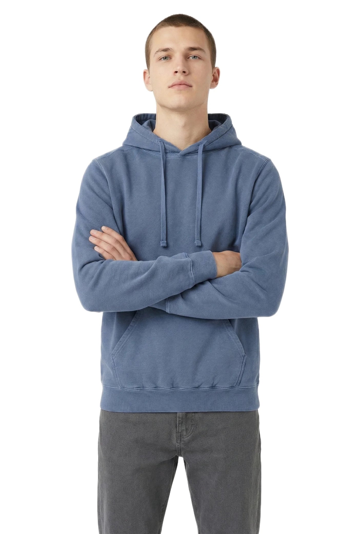 Milltex 417 Adult Unisex Heavyweight Plain Hoodie