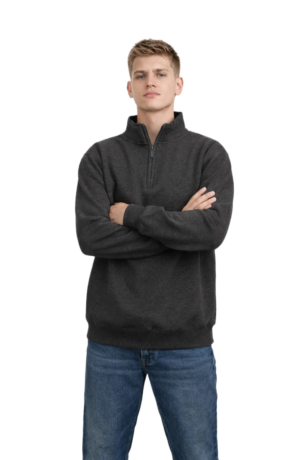 Milltex 935 Unisex Heavy Weight Quarter Zip Jacket