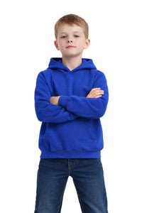 Milltex 517 Youth Unisex Hoodie | Midweight Cotton Blend Pullover Sweatshirt