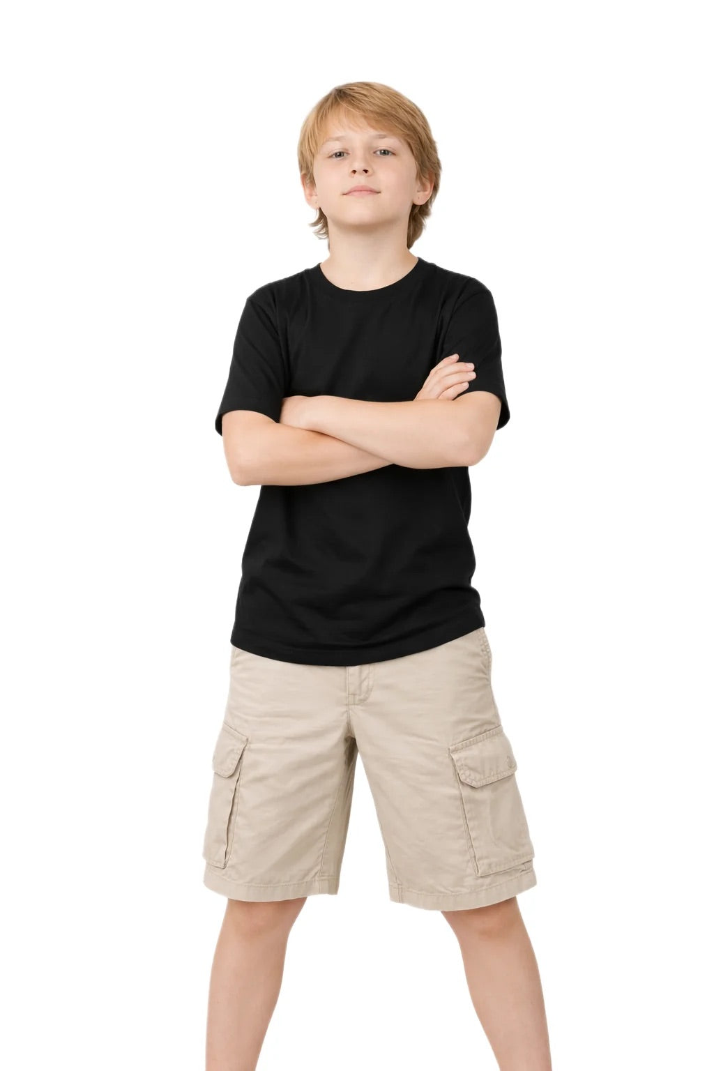 Milltex 500 Kids Unisex T-Shirt - Soft Lightweight Cotton Crew Neck Tee