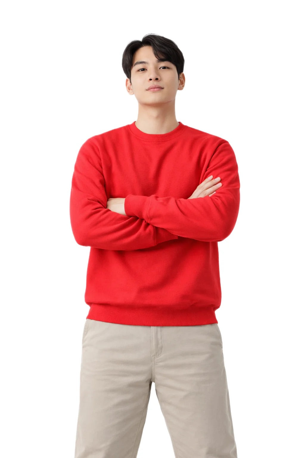 Milltex 303 Unisex Midweight Crewneck Fleece Sweatshirt