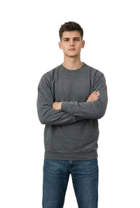 Milltex 603 Unisex Vintage Fleece Textured Crewneck Sweatshirt