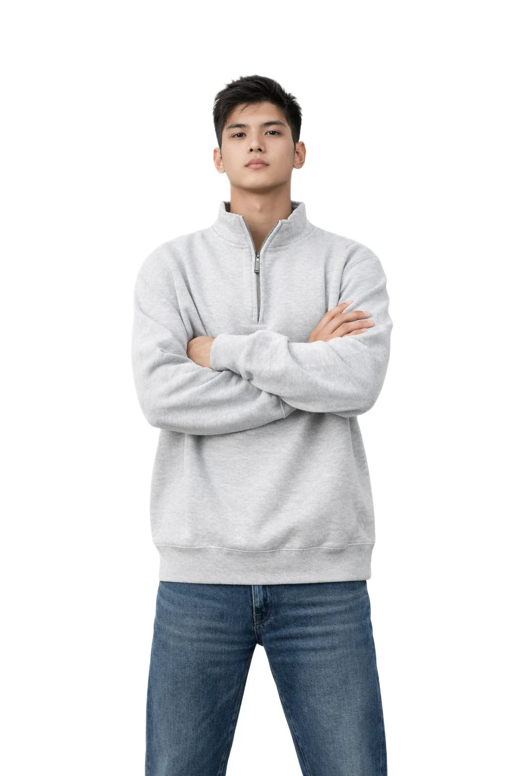 Milltex 935 Unisex Heavy Weight Quarter Zip Jacket
