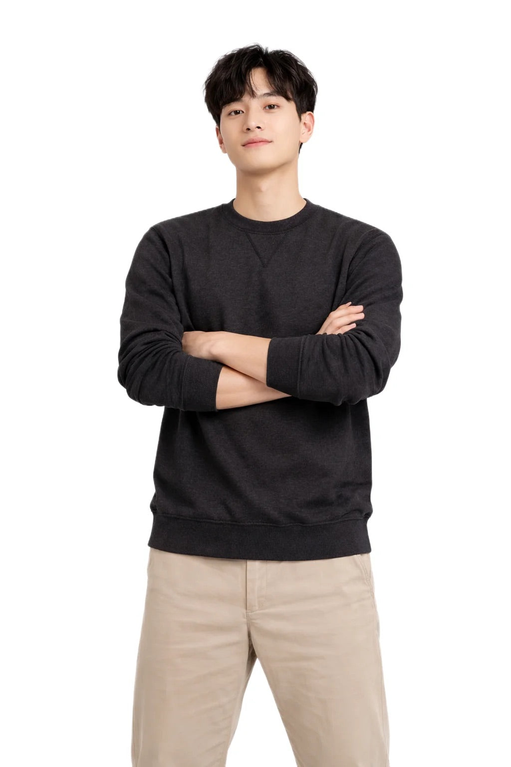 Milltex 303 Unisex Midweight Crewneck Fleece Sweatshirt