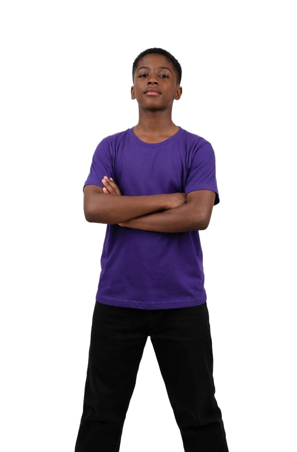 Milltex 500 Kids Unisex T-Shirt - Soft Lightweight Cotton Crew Neck Tee