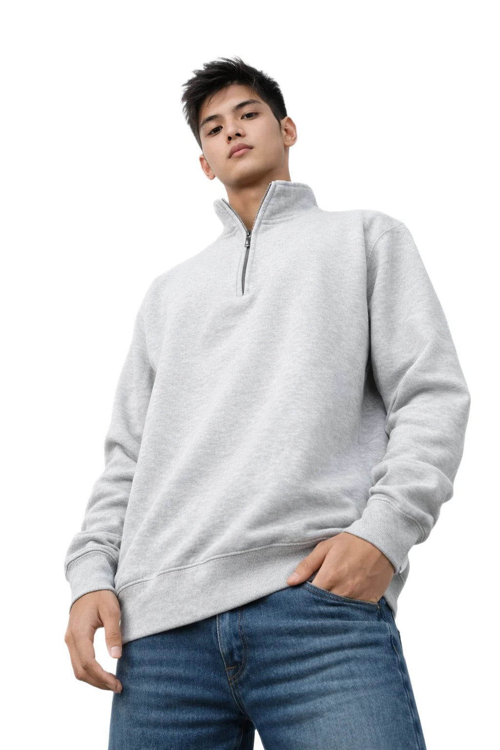 Milltex 935 Unisex Heavy Weight Quarter Zip Jacket