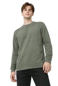 Milltex 401 Unisex Mid Weight Pigment Dyed Long Sleeve Tee
