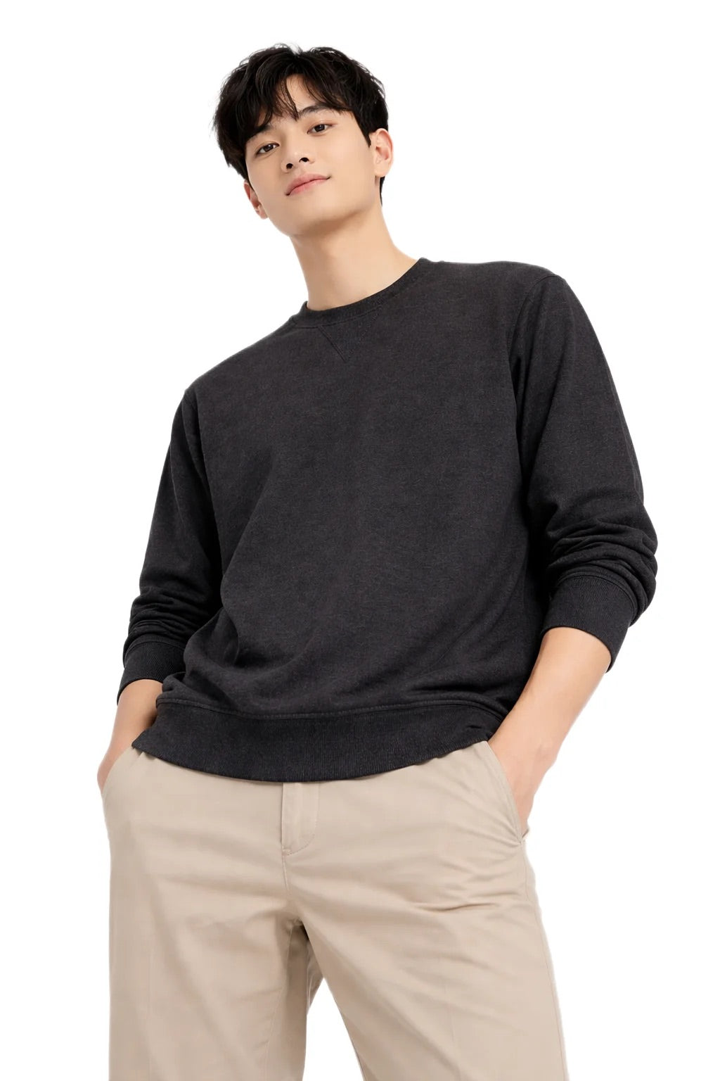 Milltex 303 Unisex Midweight Crewneck Fleece Sweatshirt