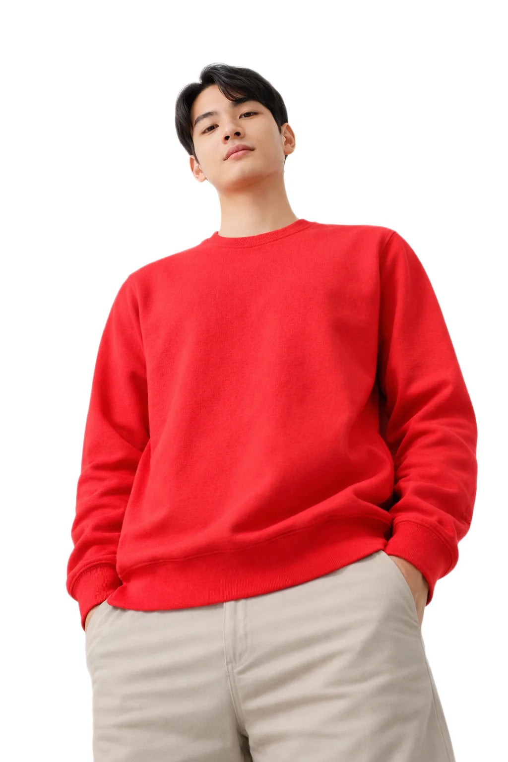 Milltex 303 Unisex Midweight Crewneck Fleece Sweatshirt