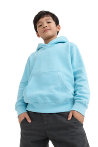 Milltex 517 Youth Unisex Hoodie | Midweight Cotton Blend Pullover Sweatshirt
